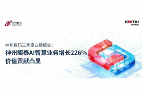 开元体育数码三季度业绩报告：神州AI智算业务增长226%，价值贡献凸显